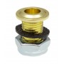 AVH8BR - Agujero Descompresion Dorado Die Cast 16mm