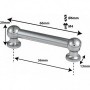 TL12D56 - Bellota Tubo - 56mm - Doble (x1)