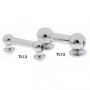 TL13D38 - Spannböckchen Tubelug - 38mm - Doppelte Spannschrauben (x1)