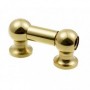 TL1D25-BR - Bellota Tubo Dorado - 25mm - Doble (x1)