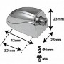 L20SDTT - Spannböckchen Snaredrum / Tom - 25mm (x1)