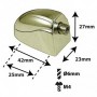 L20BD-BR - Spannböckchen Bassdrum Goldfarbene - 25mm (x1)