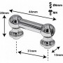 TL12S31 - Bellota Tubo - 31mm - Simple (x1)