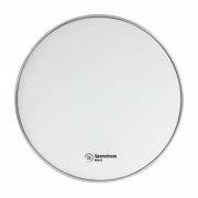 M2W10 - Peau 10" Mute 2 plis - Mesh Silencieuse - Blanc