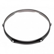 H30-10-6BK - 10" 6 Holes Black 3.0mm Super Triple Flange Drum Hoop