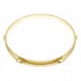 H30-10-6BR - 10" 6 Holes Brass 3.0mm Super Triple Flange Drum Hoop