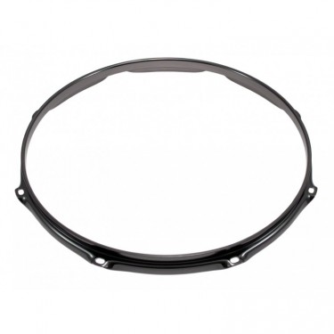 H30-13-8BK - 13" 8 Holes Black 3.0mm Super Triple Flange Drum Hoop