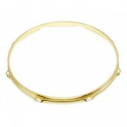 H30-13-8BR - 13" 8 Holes Brass 3.0mm Super Triple Flange Drum Hoop