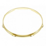 H30-13-8SBR - 13" 8 Holes Snare Side Brass 3.0mm Super Triple Flange Drum Hoop