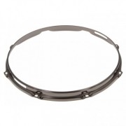 HS23-13-8SBK - 13" 8 Holes Snare Side Black 2.3mm S-Style Triple Flange Drum Hoop