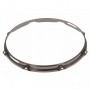 HS23-14-8SBK - 14" 8 Holes Snare Side Black 2.3mm S-Style Triple Flange Drum Hoop