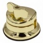 TB5BR - Deluxe Square Tom / Floor Tom Bracket 50mm - Brass (x1)